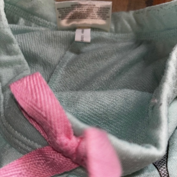 I'm really a mermaid gently loved girls 5y ish shorts perfect for summertime fun - Picture 5 of 6